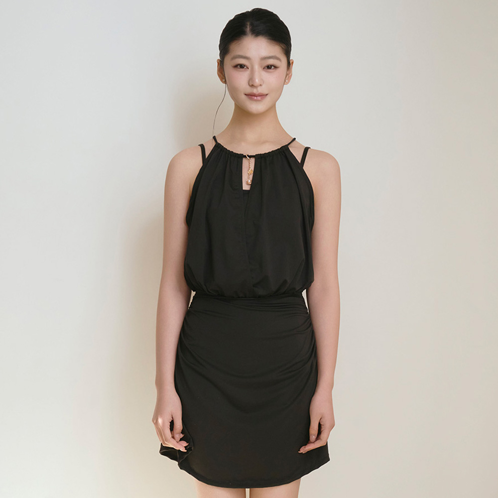 로제 원피스 블랙